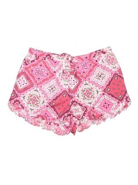 Printfresh Heart Shorts Valentine Pink Medium NWT